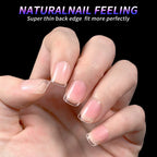 240pcs XS Fake Nails Short Square/Almond False Nail Tips Half Matte Acrylic Square Fingernails DIY For Manicure Extension Tools