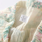 2025 New Women's Spring/Summer Pajama Set 100% Cotton Long Sleeve Long Pants Two Piece Set Large Home Clothes