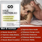 30 Patches Male Performance Aid Enhancement Patch -Drive and Stamina High Potency Booster Transdermal Patches