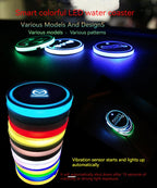 2PCS Car LED Water Cup Mat Drink Holder For Mazda MS Speed CX4 Atenza Axela MX5 CX7 CX5 CX9 RX8 CX30 Bt50