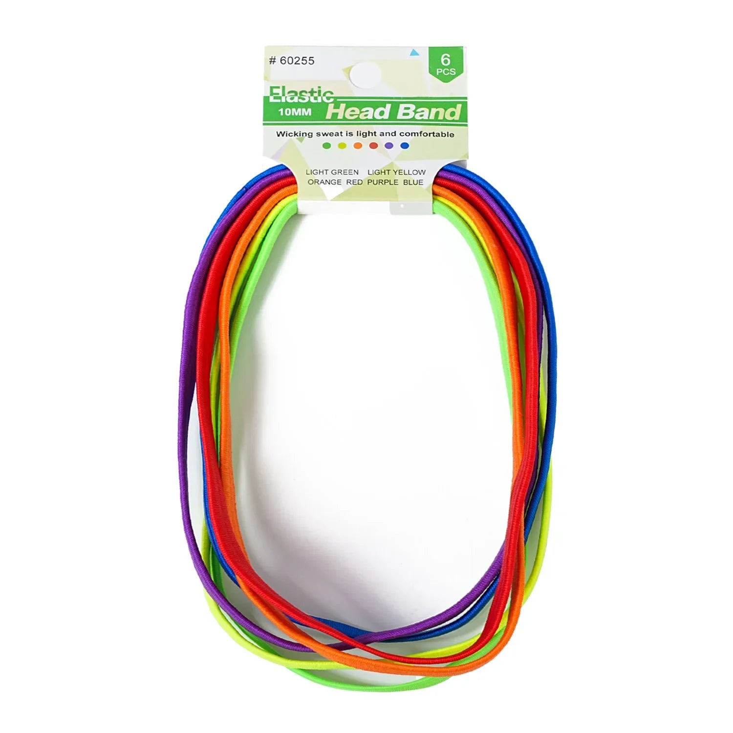 6/8PCS Unisex Sports Elastic Thin Headband Non-Slip Women Men Yoga Hair Bands Sweatband Football Running Biking Sports Hairband