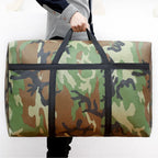 Camouflage Luggage Moving House Big Bag Thick Waterproof Oxford Cloth Moving Artifact Large Woven Storage Men's Travel Bag 180L