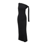 Candyhot Sexy Solid O-Neck Sleeveless Casual Fashion Dress Y2K Summer Slim Fit Piece Maxi Dress Evening Dresses Women's Clothing