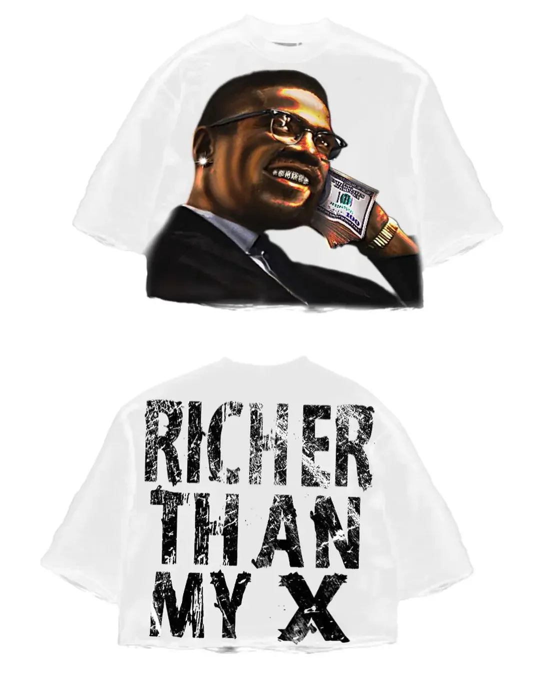 Gothic Summer American New Street Tops Clothing Harajuku Hip Hop Letter Graphic Character Print Y2K Cotton Couple Short Sleeve