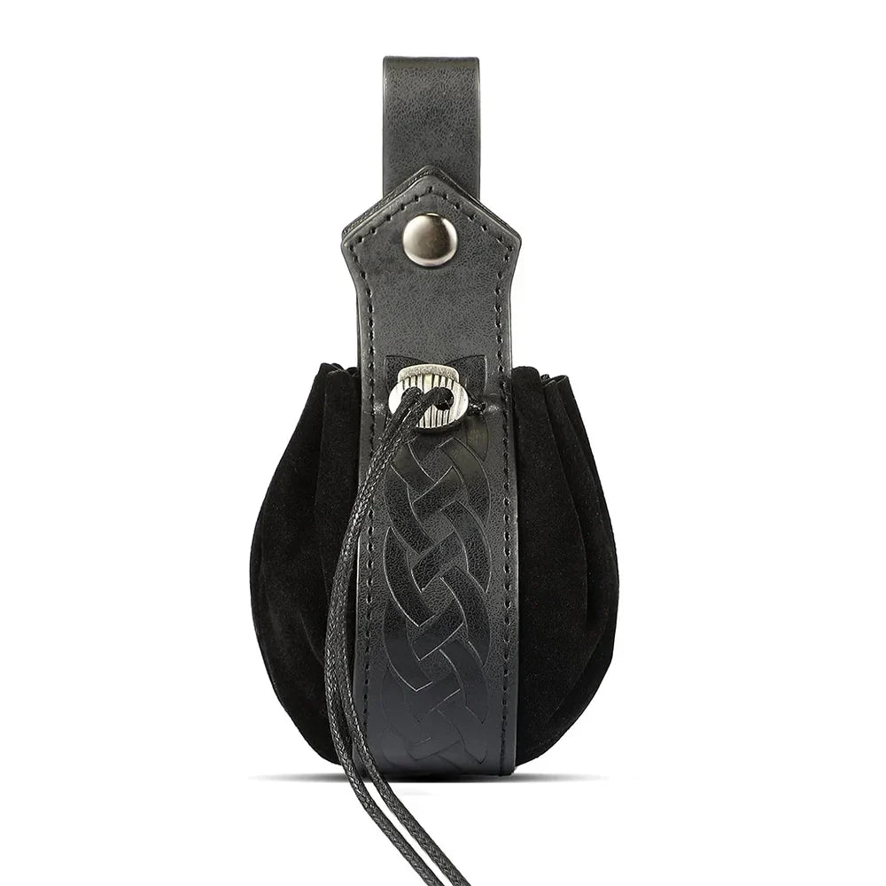 6pcs Renaissance Costume Set Belt Pouch Waist Bag Fanny Pack Cork Potion Bottle Halloween LARP Cosplay Costume Party Accessories