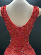 Diamonds Wedding Dress for Women Goddess Senior Photoshoot Props Homecoming Celebrate Birthday party dress New Year's Dress