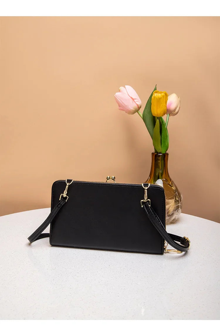 Bags for Women Trend PU Leather Handbags for Women Beige White Black Fashion Hand Bag Bolsas Para Mujeres Sac Phone Holder