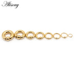 Alisouy 1pc Surgical Steel Captive Hoop Rings BCR Ring Eyebrow Ear Tragus Piercing Nose Closure Nipple Bar Lips Body Jewelry