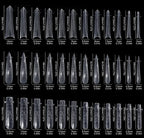 120Pcs Nail Forms For UV Gel Quick Building Extension Top Molds Dual Forms Acrylic Nail Art Tips Nails Accessories Tools