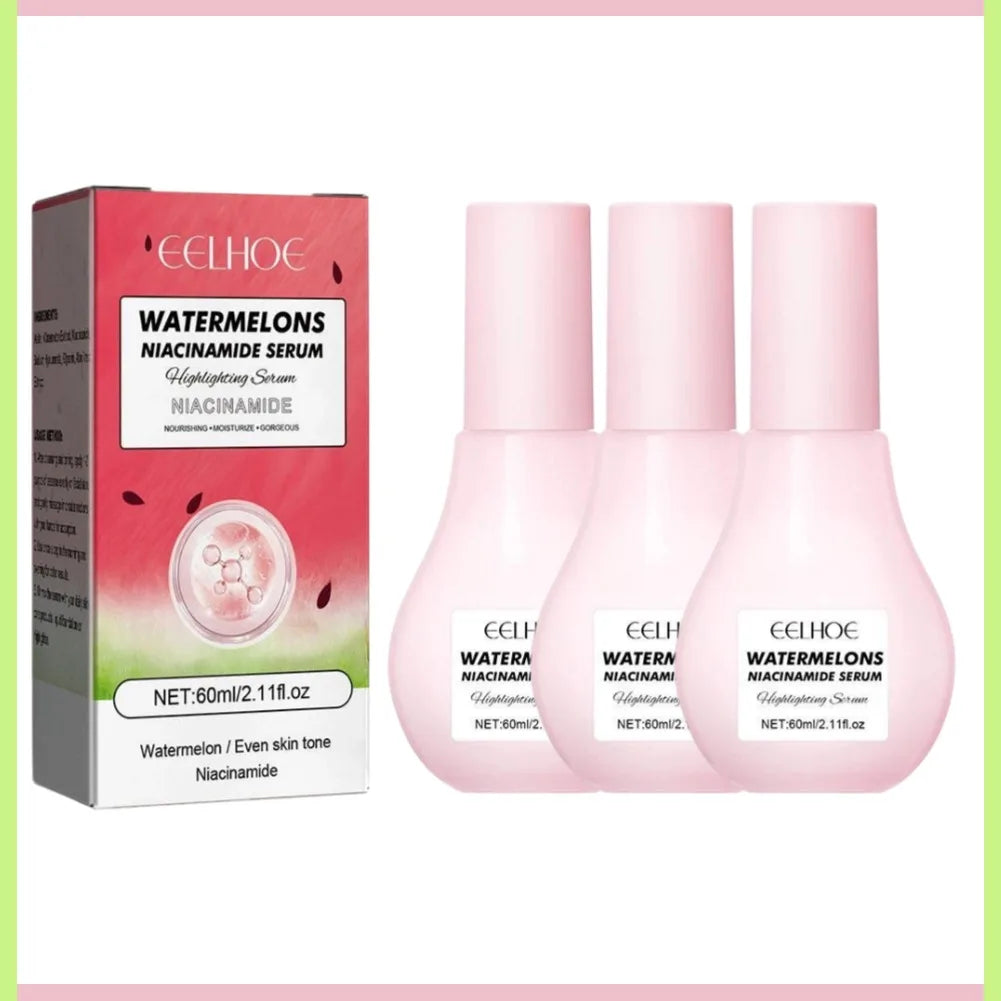 1/3pcs Watermelon nicotinamide Light Bulb serum deep Moisturizing Skin Brightening Face lightning Essence skin care for women
