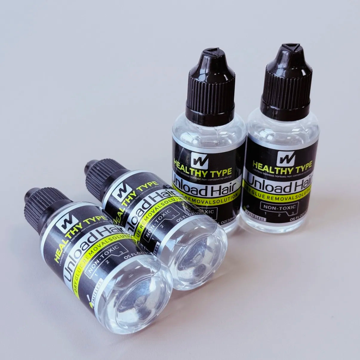 1/2/3/4PCS Ultra Hold Glue Remover Wig Glue Remover Walker Tape Glue Remover Set Lace Glue Waterproof Hair Extension Remover