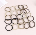 30PCS Boho Hair Ties for Women Elastic Hair Tie Bracelet Fashion Hair Bands No Damage Hair Ties Ponytail Holder for Thin Thick H