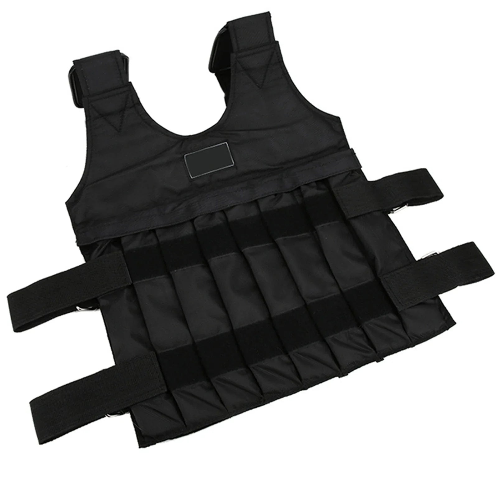20kg Weighted Vest with 16 Pouches for Sand or Steel Plates, Perfect for Losing Weight and Enhancing Exercise Performance