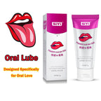 60g Refreshing Oral Lubricant for Couples, Foreplay Lubricant  Enhance Pleasure, Plant-Based Flavour Lube, Non-Sticky