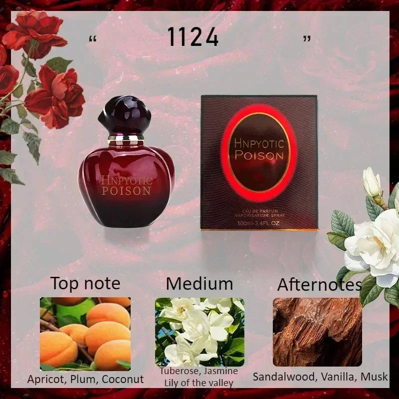 100ml Women Perfume Series Perfume Floral Fruity Scent Lasting Fragrances Deodorant Pheromones Attract High Quality Gift
