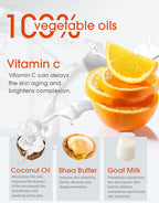 AILKE Vitamin C Whitening Kit For Women, Even Skin Tone, Clean Skin, Moisturizing, Anti Wrinkle & Aging, Glow Skin Set