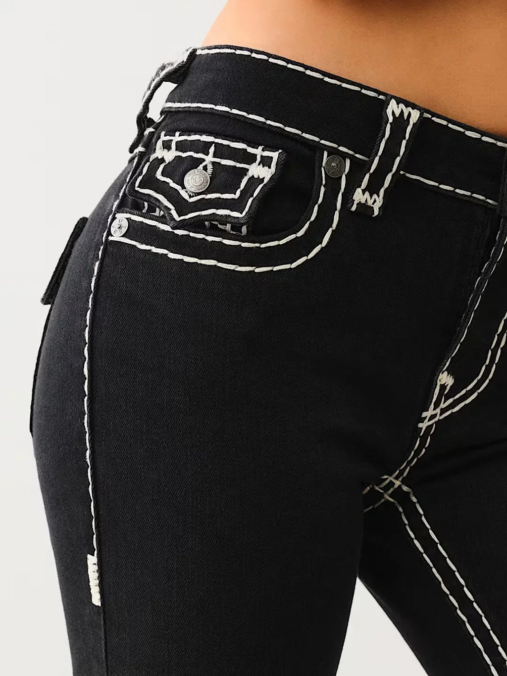 BILLIE SUPER T MID RISE STRAIGHT JEAN Vintage Buddha Embroidered Jeans Women Casual Y2k High Waist Straight Denim Pants Jeans