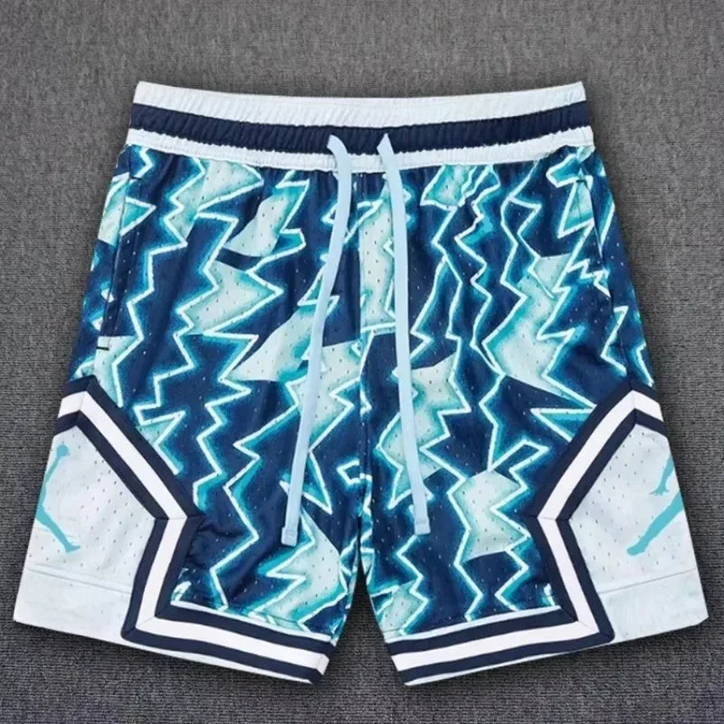 American Flyer - Men's and Women's Basketball Shorts, Sports Shorts, Running, Casual, Quick-drying, Breathable, Summer.