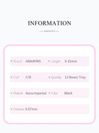 ANNAFRIS W Shape 6D Volume Eyelash Extension False Mink Soft Natural Premade Fans Lash 6D W Shaped Easy Faning Eyelashes