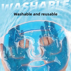 Cold Face Eye Mask Ice Pack Reduce Face Puffy, Dark Circles, Gel Beads Hot Heat Cold Compress Pack, Face SPA for Women Sleeping