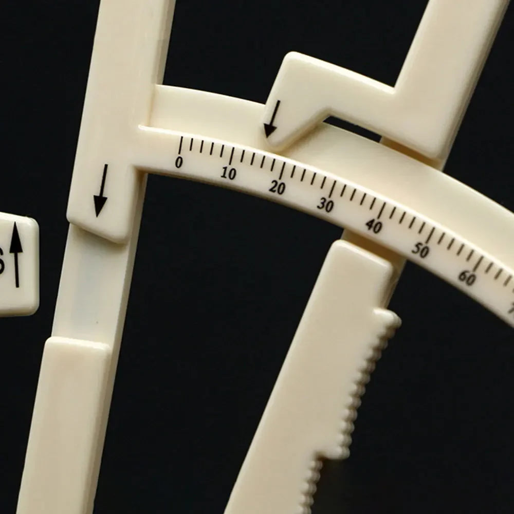 1pc Household Non-slip Body Fat Testing Tool Caliper Fitness Measure High Precision Sebum Meter Body Fat Thickness Monitor Clip