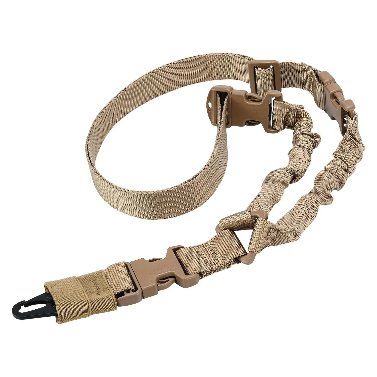 2025 Outdoor Tactical Harness Single-Point CS Gun Rope Diagonal Safety Rope Unisex Camouflage Tactical Belt for Hunting Sports