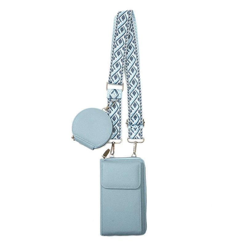 Buylor сумка для телефона PU Leather Cell Phone Bag Fashion Crossbody Bag Luxury Designer Ladies Shoulder Bag With Small Wallets