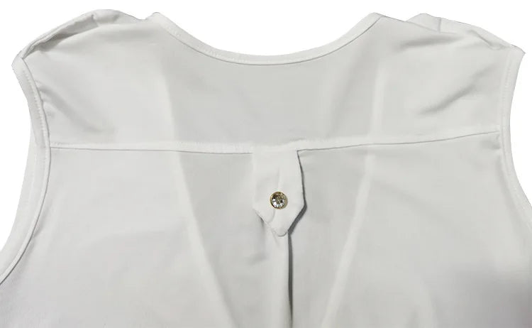 Business Formal Jumpsuit Work Wear Women Romper Elegant Long Deep V Neck Sleeveless High Waist Wrap Jumpsuits Fashion Streetwear