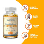 1000 Mg Vitamin C Contains Wild Rosehips-Promotes Collagen Production, Boosts Immunity, Strong Antioxidant, Supports Skin Health