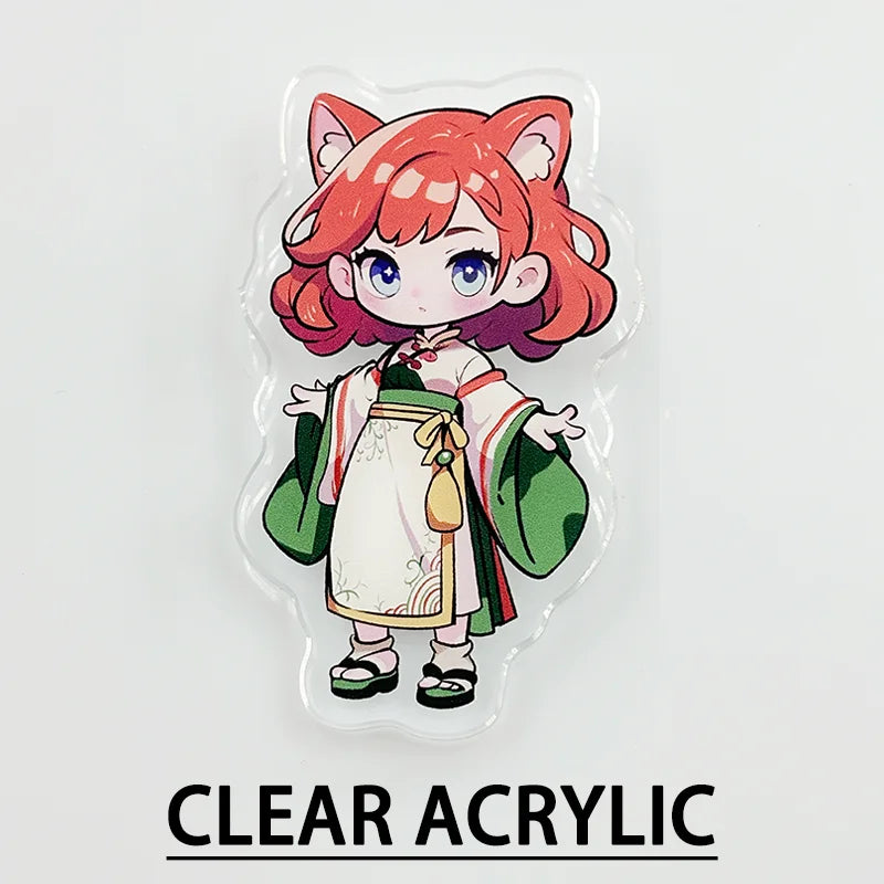 Custom Acrylic Brooches Popular Fashion Clothing Bags Accessories Kids DIY Personalized Design women fathers day gifts Pins