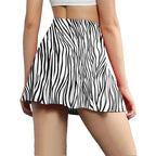 12 Colour Leopard Print Butt Lifting Skorts Casual Summer Workout High Waist Shorts Women's Clothing