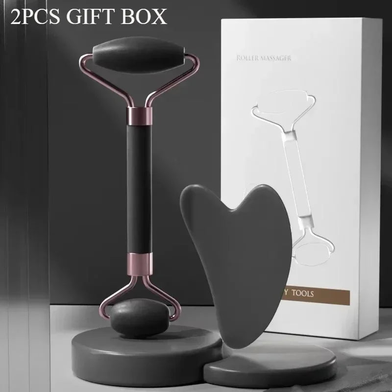 Gua Sha Roller Massager Roller for Face Neck Eye Resin Facial Massage Instrumenr Beauty Health Care Scraping Board Skin Care