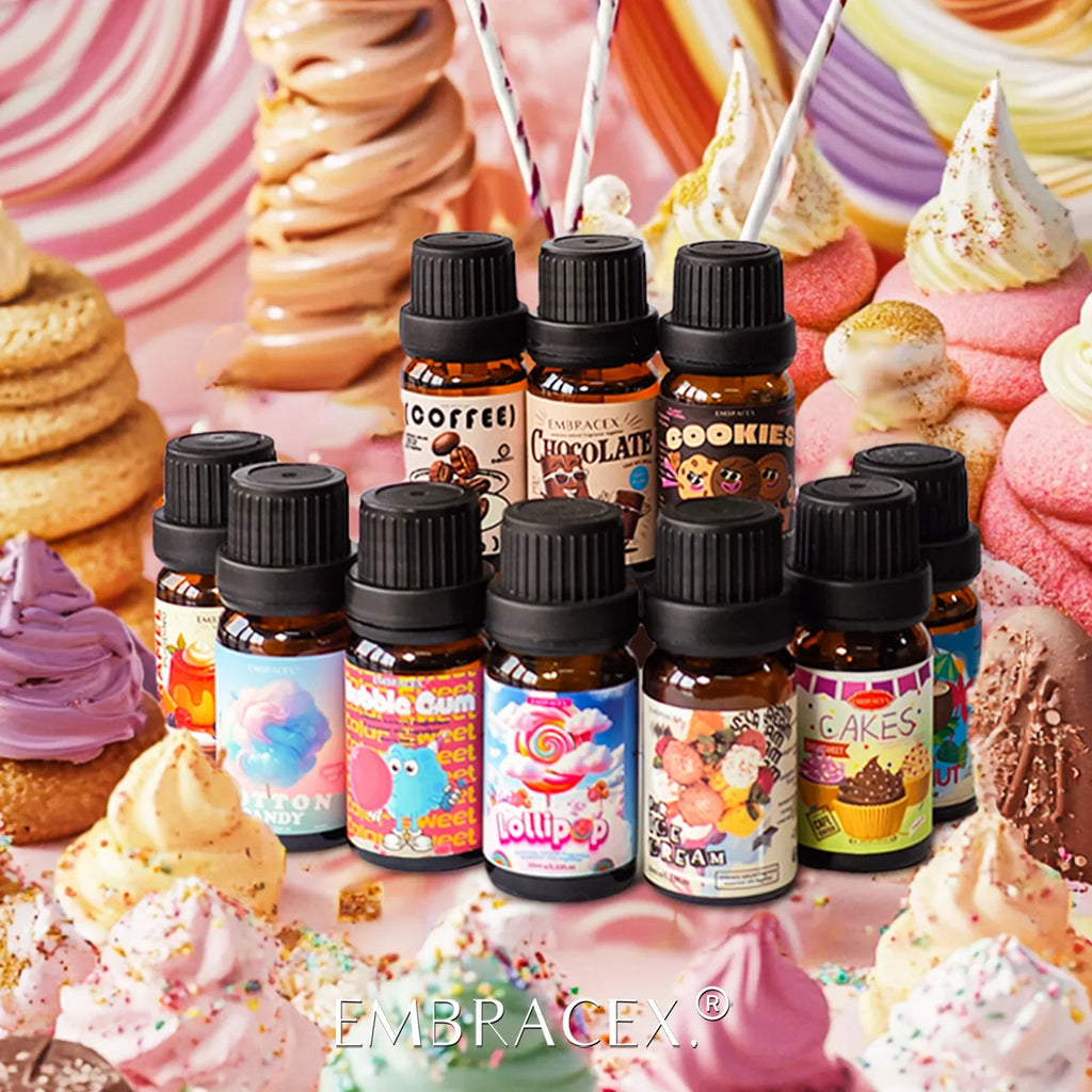 12models Gourmet Essential Oils Vanilla Coconut Coffee Cookies For Diffusers、Candles Making  Car Aromatherapy  Gifts For Women