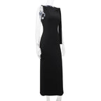 Candyhot Sexy Solid O-Neck Sleeveless Casual Fashion Dress Y2K Summer Slim Fit Piece Maxi Dress Evening Dresses Women's Clothing