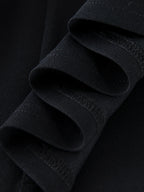 DUSHU Women Autumn Long SLeeve Dresses Office Lady Temperament Polo Neck A-LINE Long Dress Fake Two Patchwork Dress 24DS83358