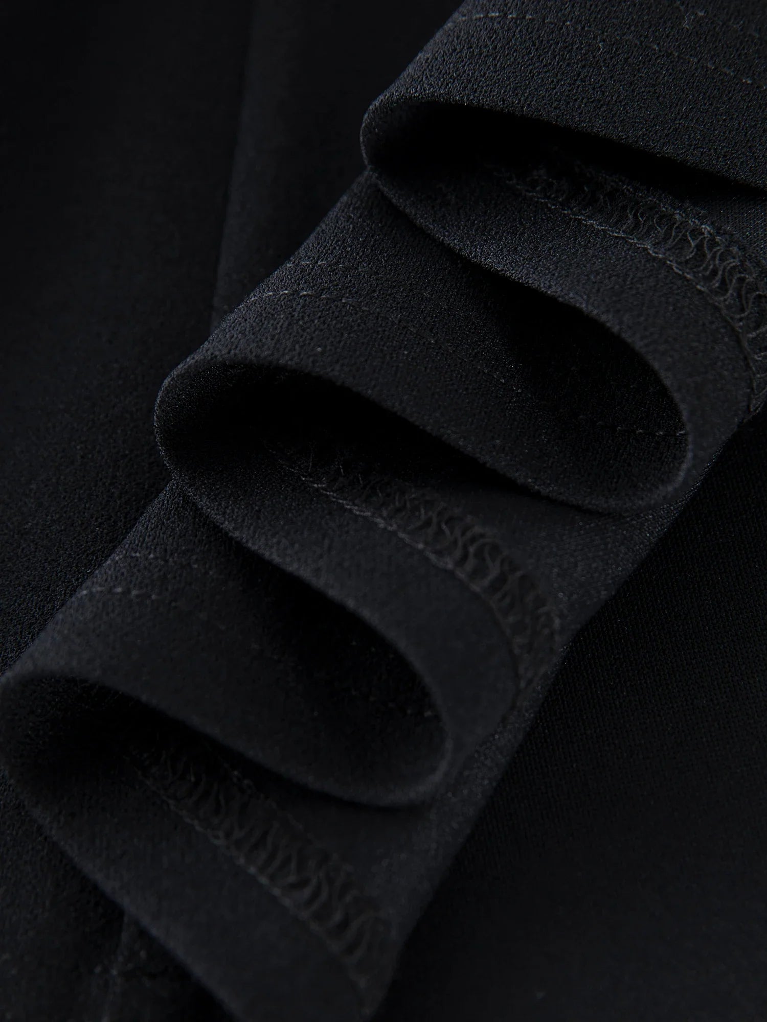 DUSHU Women Autumn Long SLeeve Dresses Office Lady Temperament Polo Neck A-LINE Long Dress Fake Two Patchwork Dress 24DS83358