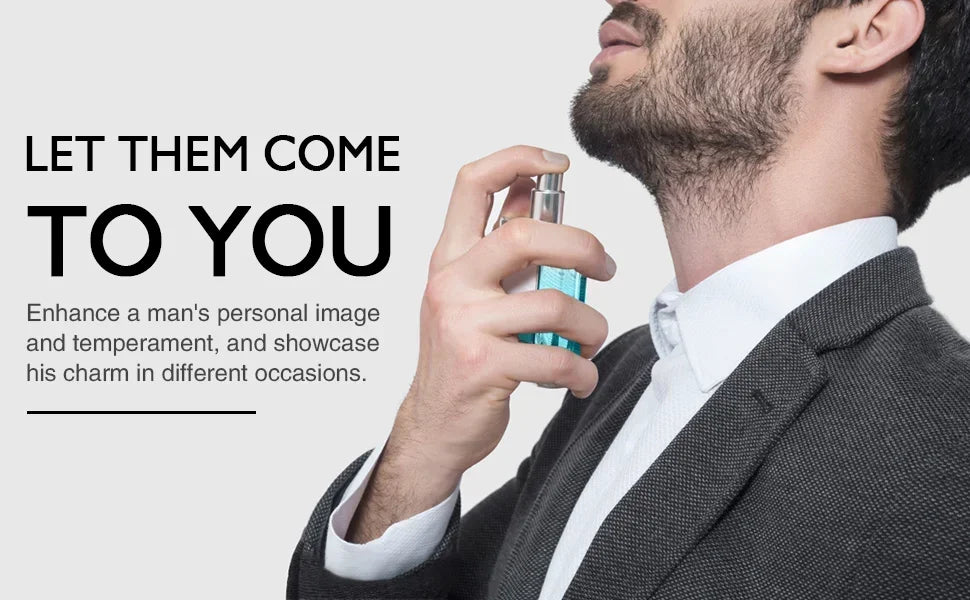 50ml Original Cupid Men's Pheromone Cologne Lasting Mature Hypnotic Rich Fragrance High Quality Hombre Perfume Body Spray