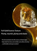 50g Seaweed Gold Foil Face Cream Moisturizing Firming Skin Oil Control Firming Day Cream Repair Damaged Cells Face Cream