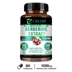 Berberine Extract - Supports Digestive System, Antioxidant, Enhances Cognitive Processes