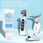 Conductive Gel for Microcurrent Facial Hydrating Gel Primer With Hyaluronic Acid Ceramide NP Fragrance-Free Radio Frequency Gel