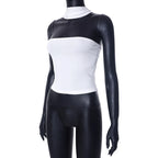 Chic White Sexy Strapless Crop Tops 2023 Elegant Summer Slim Tanks Tube Top Cropped Solid