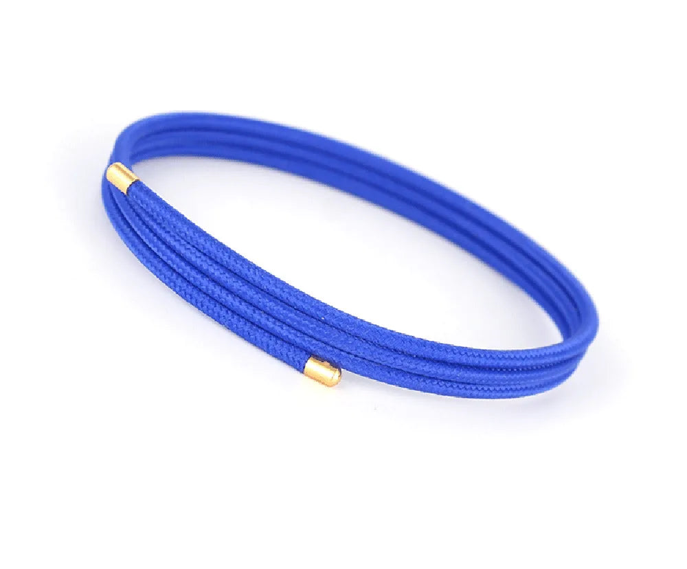 5pcs/Lot Multicolor Magnetic Rope 27cm 51cm 58cm Adjustable Magnet Milan Rope Bracelet  Necklace DIY Jewelry Making Accessories