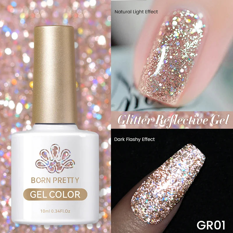 BORN PRETTY Fall Gel Nail Polish 10ml Orange Nude Brown Gel Nail Polish Halloween Nails Coral Orange Gel Varnish Manicure DIY