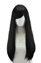 Cosplay Nyx Autumn Orange Long Straight Wig 28 Inches Long Straight wigs for Women Universal Cartoon Cosplay Wig