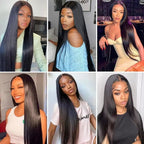 30 Inch Bone Straight Lace Front Wigs Human Hair 13x6 250 Density Hd Lace Frontal Wig 13x4 Brazilian Hair Pre Plucked For Women