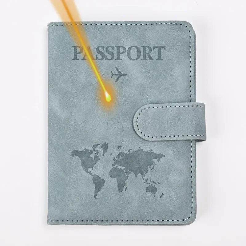 Custom Passport Cover Monogrammed Engraved Name Passport Cover Case Holder Wedding Bridesmaid Groomsman Gift Passport Wallet