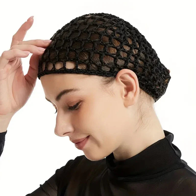 2/3PCS/LOT Hair Net Sleeping Cap Daily Use Breathable Mesh Crochet Hair Net Hair Care Cap Mesh Cap Dome Cap Turban Hat