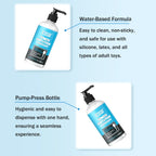 120ml/300ml Cooling Water-Based Lubricant for sex â€?Long-Lasting, Skin-Friendly, Non-Sticky,Toy-Safe,Easy Clean Lube for Couples