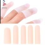 10 Pcs Silicone Finger Cot Gel Finger Protector Fingers Brace Support Gloves For Feneral toe / finger protection