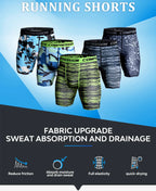 Compression Shorts Men 3D Print Camouflage Bodybuilding Tights Short Men Gyms Shorts Male Muscle Sport Elastic Running Shorts